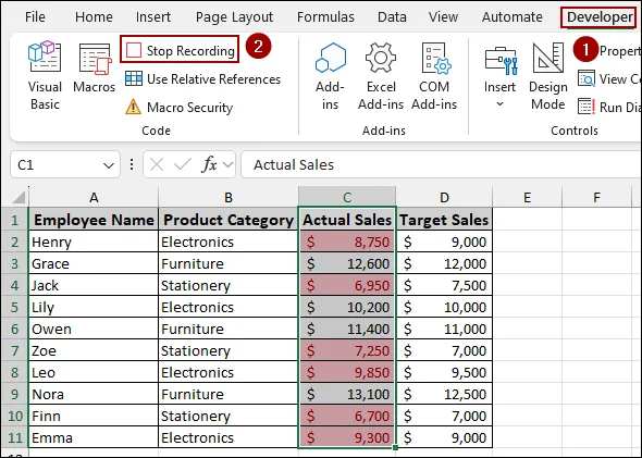 Steps to Automate Reports Using Macros in Excel