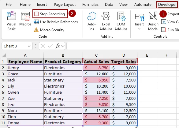 Steps to Automate Reports Using Macros in Excel