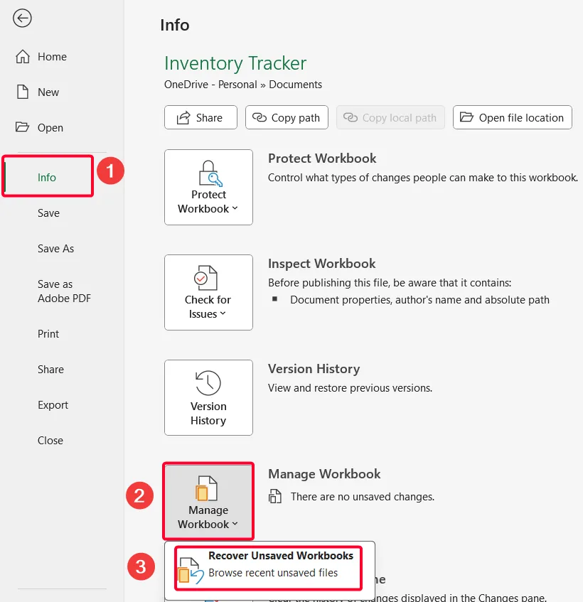 Recover Overwritten Excel File After Crash