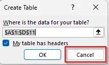 Using the Power Query Tool