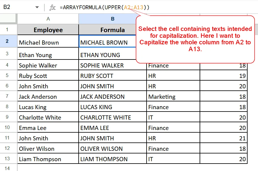 Using ArrayFormula for Bulk Conversion