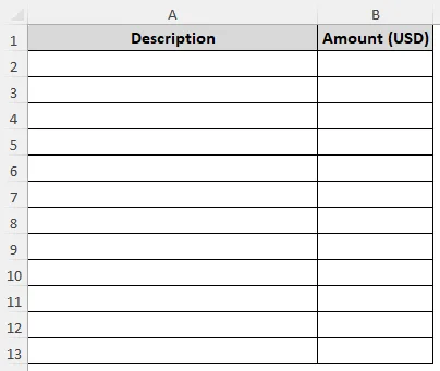 Indirect Method of Calculating Operating Cash Flow in Excel