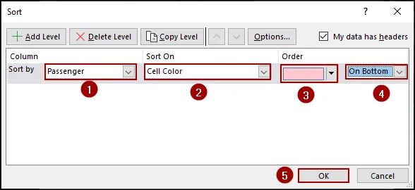 Applying Conditional Formatting