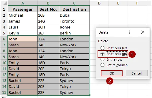 Applying Conditional Formatting