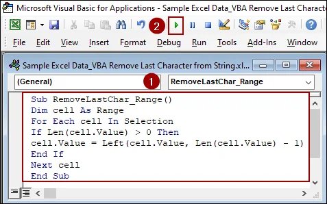 Removing a Fixed Number of Last Characters from String