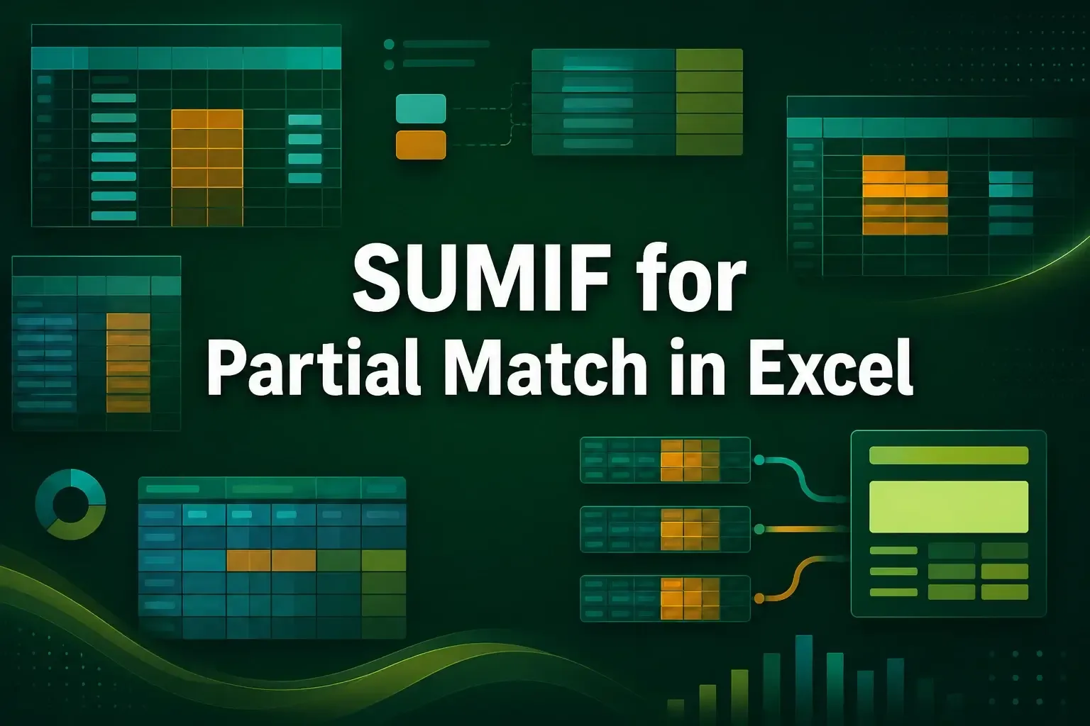 How to Use SUMIF for Partial Match in Excel (7 Examples)