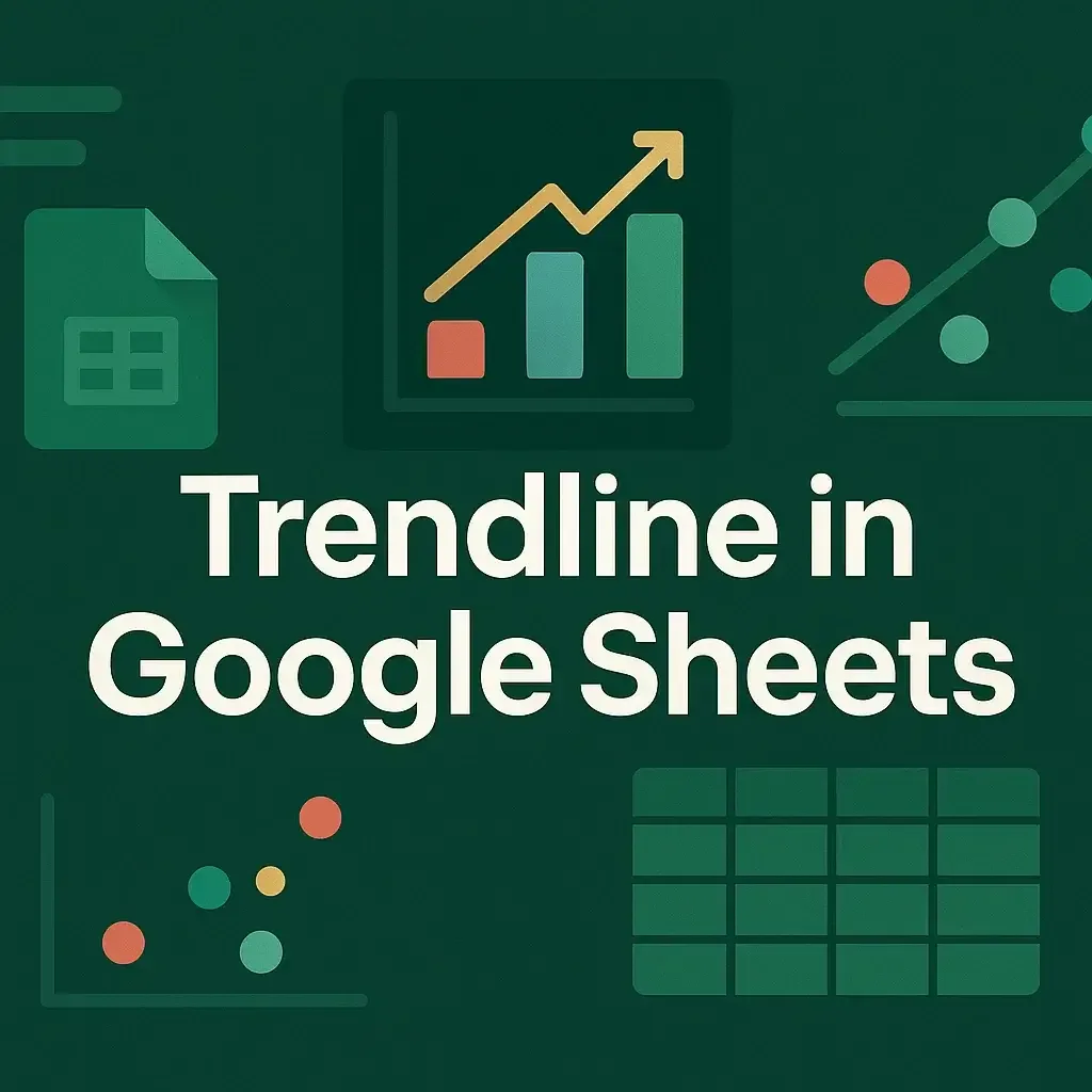 How to Add and Customize a Trendline in Google Sheets