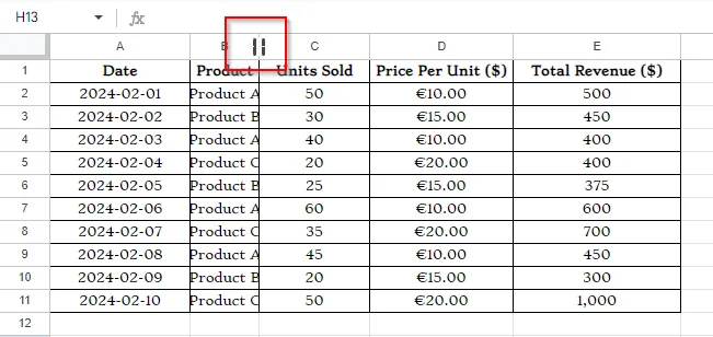 How to Format Cells in Google Sheets