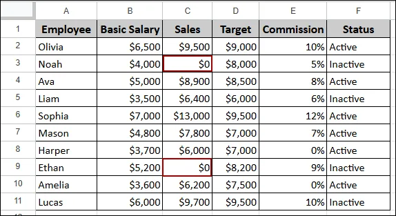 Applying IF Function to Check If Not and If Not Equal