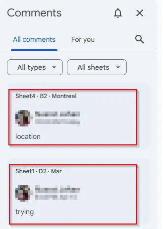opening all comments thread